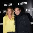 Benjamin Morgaine et sa femme à l'avant-première du film Fiston à Paris, le 10 février 2014