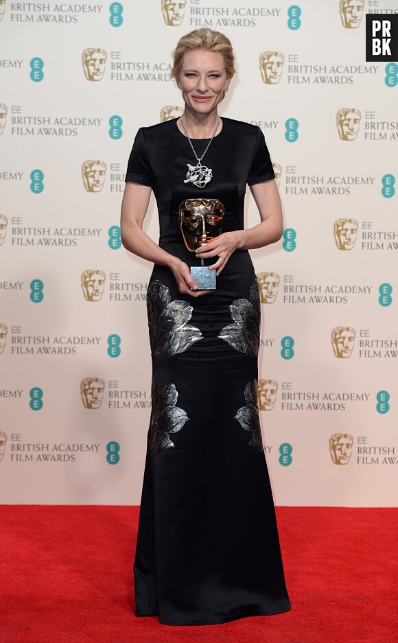 Cate Blanchett lors des BAFTA 2014 à Londres le 16 février 2014