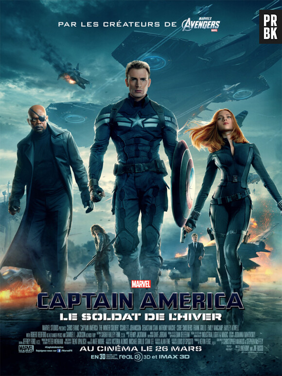 Captain America 2 : l'affiche du film