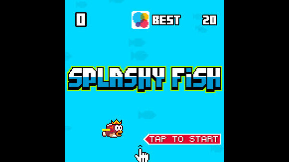 Splashy Fish sur iOS et Android : l'alternative addictive à Flappy Bird