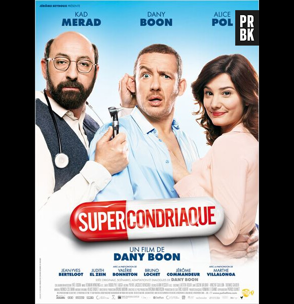 Dany Boon et Kad Merad réunis dans Supercondriaque, le 26 février 2014 au cinéma