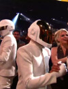 Daft Punk pendant la cérémonie des Grammy Awards 2014