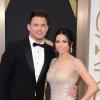 Channing Tatum et Jenna Dewan Tatum sur le tapis-rouge des Oscars le 2 mars 2014