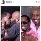 50 Cent suggère sur Instagram que P. Diddy et Rick Ross sont gays