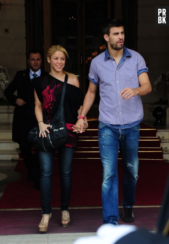 Shakira aime que Gerard Piqué la protège