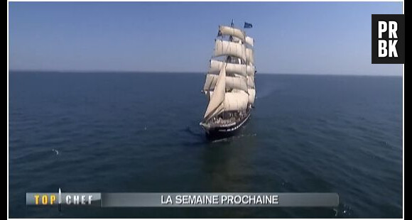 Top Chef 2014 : épreuve spectaculaire à bord du Belem, un voilier classé monument historique