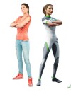 Laury Thilleman et son avatar de Kinect Sports Rivals