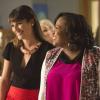 Glee saison 5 : Lea Michele et Amber Riley "s'affrontent" dans l'épisode 100