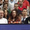 Cristiano Ronaldo et Irina Shayk en couple pour assister à un match de basketball à Madrid ce jeudi 20 mars