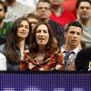 Cristiano Ronaldo et Irina Shayk à Madrid pour assister à un match de basketball ce jeudi 20 mars