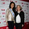 Sylvie Tellier félicitée par la Miss France 2014 Flora Coquerel sur Twitter