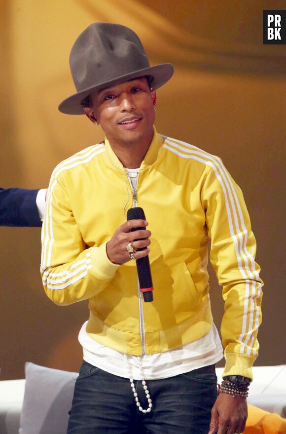 Pharrell Williams, auteur du tubissime Happy de la BO de Moi, Moche et Méchant 2
