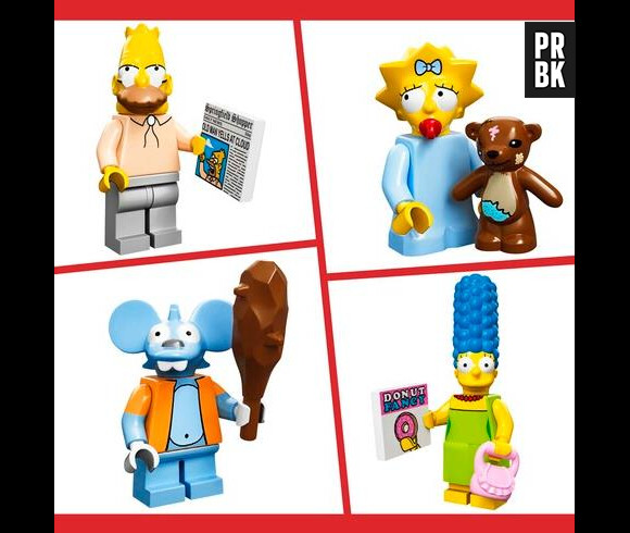 les Simpson en mini-lego