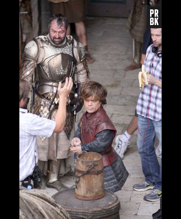 Tyrion Lannister attend de jouer sa scène