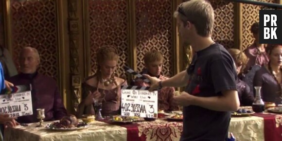 Scène de banquet avec Cersei et King Joeffrey
