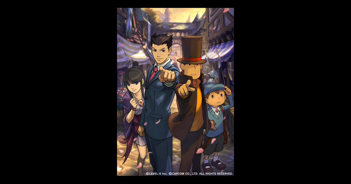 Test Professeur Layton VS Phoenix Wright Ace Attorney : un tandem de