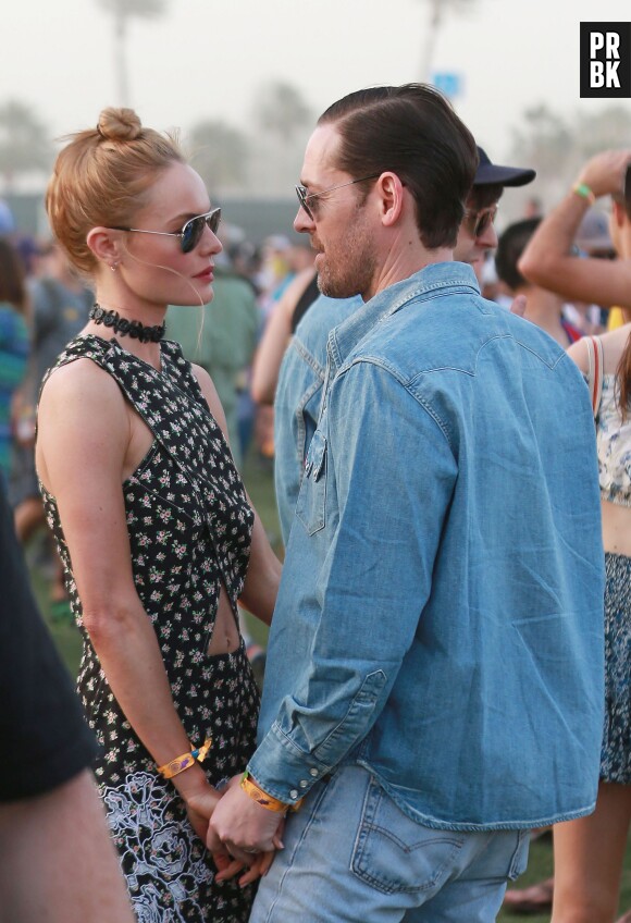 Kate Bosworth et Michael Polish au 2e jour du festival de Coachella 2014, le 12 avril 2014