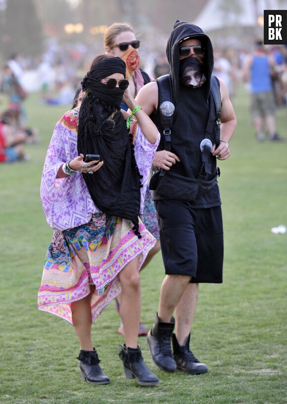 Vanessa Hudgens au 2e jour du festival de Coachella 2014, le 12 avril 2014