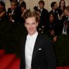 Benedict Cumberbatch au MET Gala à New York le 5 mai 2014