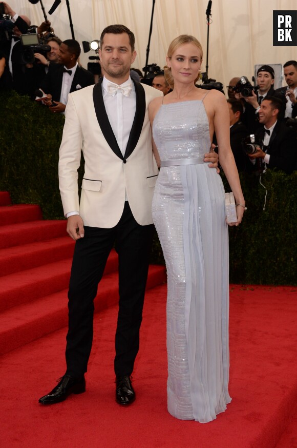 Joshua Jackson et Diane Kruger au MET Gala à New York le 5 mai 2014