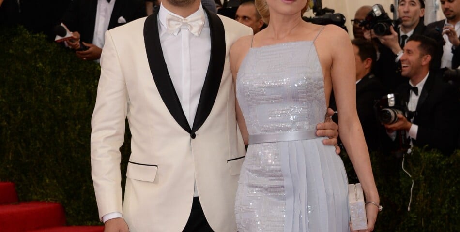 Joshua Jackson et Diane Kruger au MET Gala à New York le 5 mai 2014