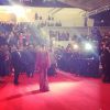Sonia Rolland sur le tapis rouge du Festival de Cannes, le 16 mai 2014