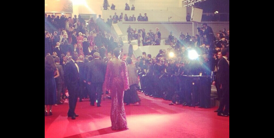  Sonia Rolland sur le tapis rouge du Festival de Cannes, le 16 mai 2014 
