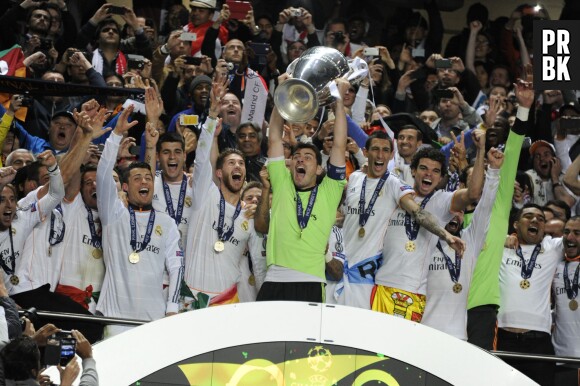 Le Real Madrid soulève sa dixième Ligue des Champions le 24 mai 2014
