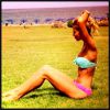 Alexandra Rosenfeld rêve de repartir en vacances sur Instagram, en mai 2014