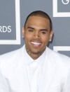  Chris Brown sur le tapis rouge des Grammy Awards 2013 