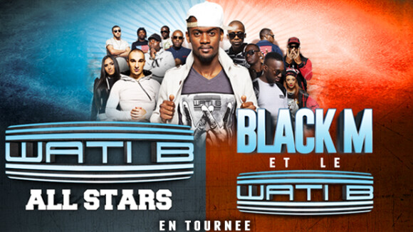 Black M et le Wati B en tournée
