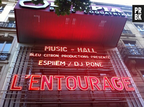 L'Entourage : 1995, le S-Crew, Deen Burbigo, Jazzy Bazz, EffGee, Doum's en concert à l'Olympia le 14 juib 2014