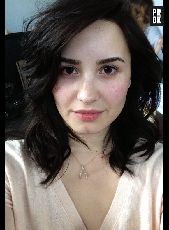 Demi Lovato fière de se dévoiler sans maquillage