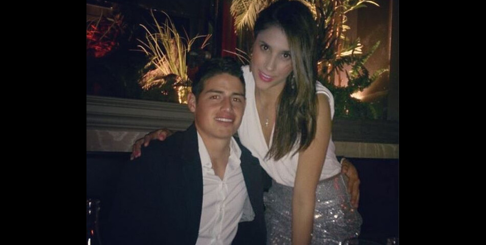 James Rodriguez et sa copine Daniela Ospina