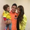 James Rodriguez, Daniela Ospina et leur bébé, Salomé