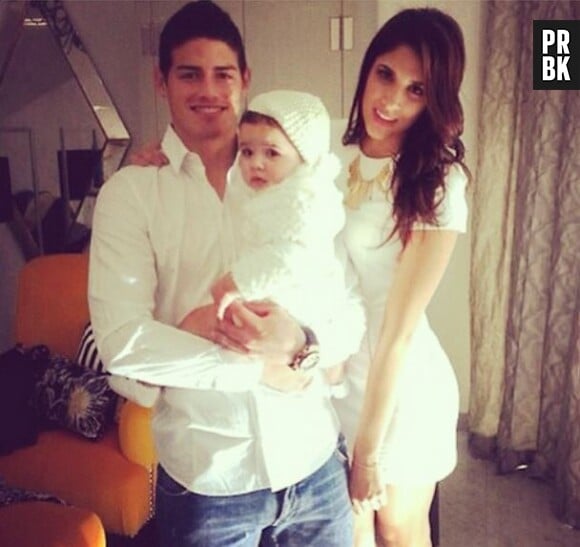 James Rodriguez en couple avec la belle Daniela Ospina et heureux parents d'une petite fille
