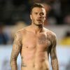 David Beckham et ses tatouages XXL