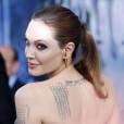 Angelina Jolie et ses tatouages XXL
