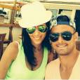 Olivier Giroud et sa femme Jennifer en vacances après la Coupe du Monde 2014