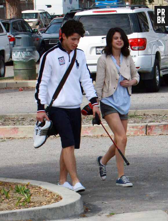 Selena Gomez et Nick Jonas en 2008