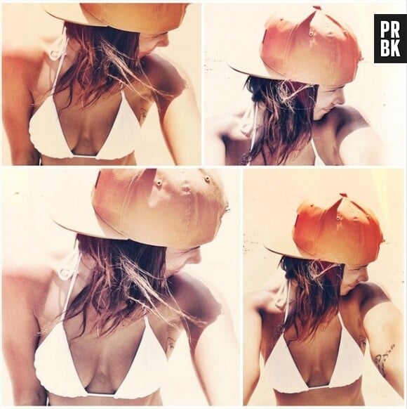Shy'm : ultra sexy sur Instagram pendant ses vacances en juillet 2014