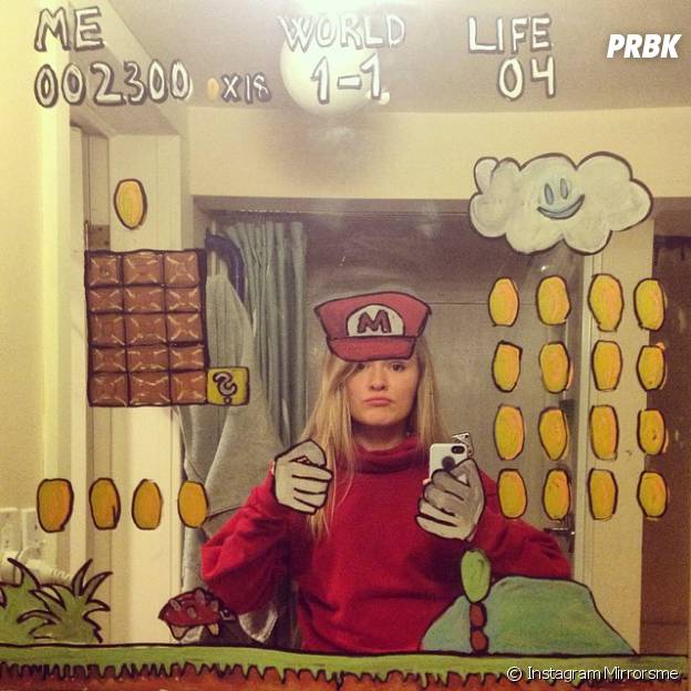 Mirrorsme : un selfie en mode Mario Bros