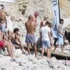 Neymar et sa bande de pote à Ibiza, le 27 juillet 2014