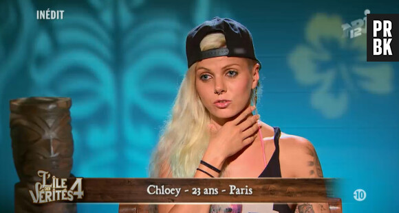 Chloey (L'île des vérités 4) inquiète pour Beverly