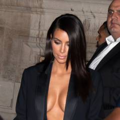 Kim Kardashian décolletée et sexy à Paris : ses seins stars de la Fashion Week