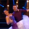 Danse avec les stars 5 : Elisa Tovati et Christian Millette lors du second prime le 4 octobre 2014