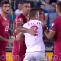 Euro 2016 : l&#039;arrivée d&#039;un drone déclenche une bagarre pendant Serbie-Albanie