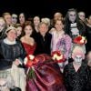Roman Polanski et la troupe du Bal des Vampires, le 16 octobre 2014 au Théâtre Mogador