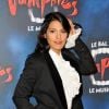 Ayem Nour à la première de la comédie musicale Le Bal des Vampires, le 16 octobre 2014 à Paris