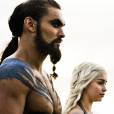  Game of Thrones : Jason Momoa et Emilia Clarke sur un poster 